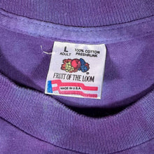 Load image into Gallery viewer, Vintage Native American Art Graphic Purple Tie Dye Single Stitch Cotton T-Shirt
