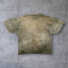 Load image into Gallery viewer, Vintage The Mountain (2003) John Shannon Fantasy Gothic Green Tie Dye Cotton T-Shirt
