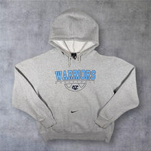 Load image into Gallery viewer, Nike Warriors Basketball Centre Swoosh College Graphic Grey Hoodie
