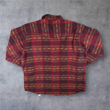 Load image into Gallery viewer, Vintage Orvis XL Southwestern Aztec Shirt 100% Cotton Pullover Flannel Western

