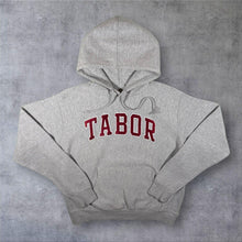 Load image into Gallery viewer, Vintage MV Sport Pro-Weave "Tabor" Embroidered College Grey Hoodie
