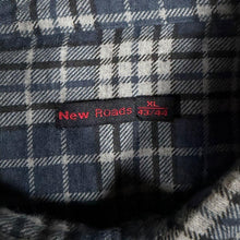 Load image into Gallery viewer, New Roads Y2K Mens XL 43/44 Plaid Flannel Shirt Check Button Down Grunge
