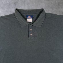 Load image into Gallery viewer, Early 00’s Dickies Classic Basic Blank Essential Cotton Faded Green Polo Shirt
