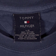 Load image into Gallery viewer, Vintage Tommy Hilfiger TH Pocket Logo Faded Blue Cotton Short Sleeve T-Shirt
