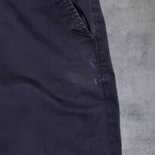 Load image into Gallery viewer, GANT Classic Navy Blue Straight Leg Cotton Elastane Chino Trousers
