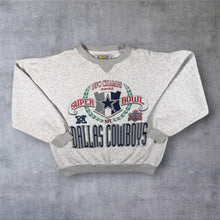 Load image into Gallery viewer, Vintage Competitor NFL Dallas Cowboys "Super Bowl XXVII 1992" Grey Sweatshirt
