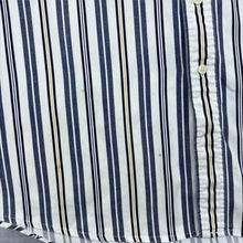 Load image into Gallery viewer, Vintage Chaps Ralph Lauren Multi Striped Short Sleeve Button-Up Cotton Shirt
