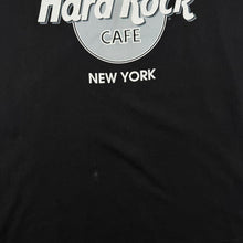 Load image into Gallery viewer, Vintage Hard Rock Cafe "New York" USA Tourist Logo Black Graphic T-Shirt
