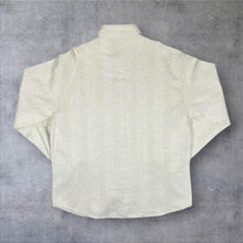 Load image into Gallery viewer, Vintage 90's Tom Tailor "Basic Clothes" Cream Patterned Long Sleeve Flannel Shirt

