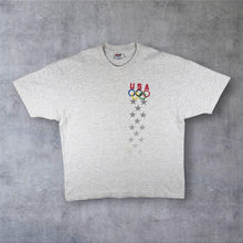 Load image into Gallery viewer, Vintage 1996 Atlanta Olympics USA T Shirt XXL Hanes Single Stitch Made In USA

