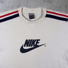 Load image into Gallery viewer, Early 00's Nike Classic Logo Spellout Graphic White Cotton Short Sleeve T-Shirt
