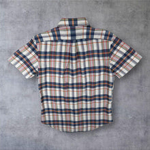 Load image into Gallery viewer, Ralph Lauren Bleeding Madras Multi Check Short Sleeve Button-Down Cotton Shirt
