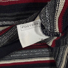 Load image into Gallery viewer, Vintage 90s Fosters Trading Company Striped Knit Jumper Oversized Grunge
