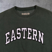 Load image into Gallery viewer, Vintage Y2K Steve &amp; Barrys Eastern Michigan Sweatshirt XL Green College USA
