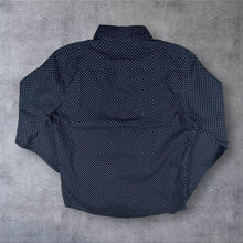 Load image into Gallery viewer, Tommy Hilfiger New York Fit Shirt Mens S Navy Paisley Print Button Down
