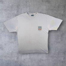 Load image into Gallery viewer, Vintage Weird Fish Parody Cartoon Graphic Faded Grey Distressed Cotton T-Shirt
