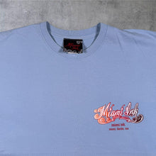 Load image into Gallery viewer, Miami Ink (2007) Tattoo TV Show Y2K Graphic Blue Cotton T-Shirt
