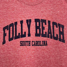 Load image into Gallery viewer, Delta Folly Beach “South Carolina” USA Souvenir Spellout Graphic T-Shirt
