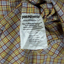 Load image into Gallery viewer, Patagonia Lightweight Fjord Flannel Shirt Mens L Organic Cotton Plaid STY54020
