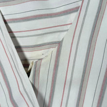 Load image into Gallery viewer, Early 00's Lee White Red Multi Striped Long Sleeve Cotton Shirt
