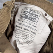 Load image into Gallery viewer, Levi's 511 Premium White Tab Brown Cord Corduroy Slim Fit Trousers Jeans
