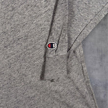 Load image into Gallery viewer, Champion Classic Big Logo Spellout Graphic Grey Long Sleeve T-Shirt
