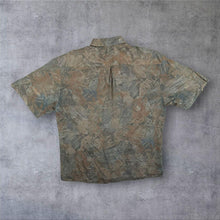 Load image into Gallery viewer, Vintage 90's Studio Leonardo Crazy Abstract Patterned Short Sleeve Shirt
