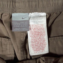 Load image into Gallery viewer, Vintage Y2K Nike 3/4 Cargo Shorts Brown Baggy Utility Multi Pocket 00s
