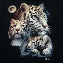 Load image into Gallery viewer, Early 00’s Caballo White Siberian Tiger Big Cat Animal Wildlife Graphic T-Shirt
