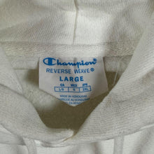 Load image into Gallery viewer, Champion Reverse Weave Rosemount Hockey Graphic White Pullover Hoodie
