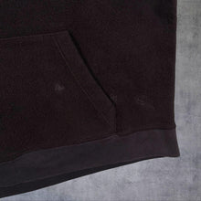 Load image into Gallery viewer, Early 00's GAP Embroidered Big Spellout Black Fleece Pullover Hoodie
