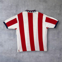 Load image into Gallery viewer, Vintage 1996 Atlanta Olympics Hanes Polo Shirt L USA Striped Centennial Games
