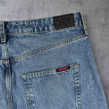 Load image into Gallery viewer, Superdry Denim Classic Blue Denim Straight Leg Loose Fit Jeans
