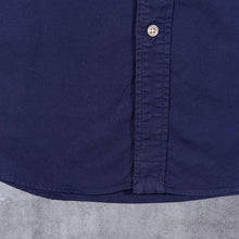 Load image into Gallery viewer, Ralph Lauren "Classic Fit" Navy Blue Long Sleeve Cotton Button-Down Shirt

