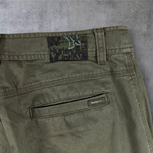 Load image into Gallery viewer, Vintage Y2K Hurley 999 Nine Nine Nine Cargo Pants W32 Khaki Green Skate Surf
