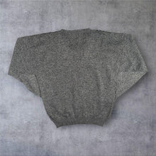 Load image into Gallery viewer, Vintage Benjamin Argyle V Neck Jumper Grey Green Made in UK Mens M
