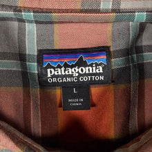 Load image into Gallery viewer, Patagonia 53837 Pima Organic Cotton Plaid Shirt Mens L Large Long Sleeve
