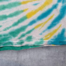 Load image into Gallery viewer, Vintage 1993 Fantasy Fest Key West T Shirt Lost In The 60s Tie Dye Oneita L
