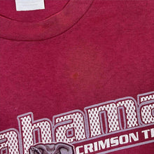 Load image into Gallery viewer, Early 00's Hanes Alabama Crimson Tide College Graphic Distressed Red T-Shirt
