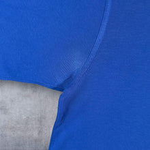 Load image into Gallery viewer, Vintage Adidas Three Stripe Embroidered Mini Logo Blue Short Sleeve T-Shirt
