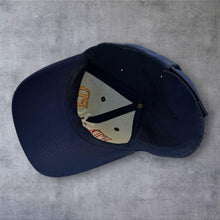 Load image into Gallery viewer, Vintage FDNY NYPD New York Yankees Wool Baseball Cap Navy NYC Embroidered
