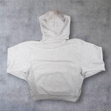 Load image into Gallery viewer, Vintage Champion Reverse Weave "Bowdoin" College Embroidered Grey Hoodie
