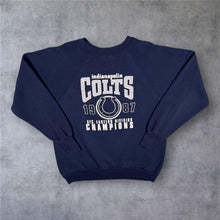 Load image into Gallery viewer, Vintage 1987 Indianapolis Colts Logo 7 Sweatshirt L AFC East Champions USA NFL
