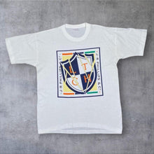 Load image into Gallery viewer, Vintage 90’s J.R.Phillips &amp; Co. Spellout Graphic Single Stitch White T-Shirt

