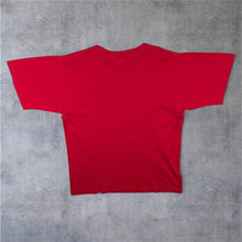 Load image into Gallery viewer, Early 00's Umbro Classic Embroidered Mini Logo Red Cotton Short Sleeve T-Shirt
