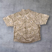 Load image into Gallery viewer, Vintage Woolrich Mens XXL Tropical Canoe Hawaiian Shirt Palm Outdoor 90s Cotton
