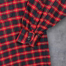 Load image into Gallery viewer, Vintage Signum Tartan Plaid Check Cotton Long Sleeve Flannel Shirt
