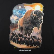 Load image into Gallery viewer, Early 00's Delta "Yellowstone National Park" USA Tourist Animal Wildlife Graphic T-Shirt
