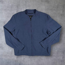 Load image into Gallery viewer, Rohan Brisa Linen Jacket Womens M UK 12-14 Blue Lightweight Travel Full Zip
