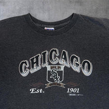 Load image into Gallery viewer, Vintage Trench Ultra (1992) MLB Chicago White Sox Baseball Striped Single Stitch T-Shirt
